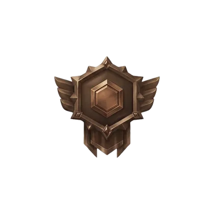 Bronze rank badge