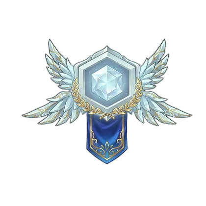 Radiant rank badge